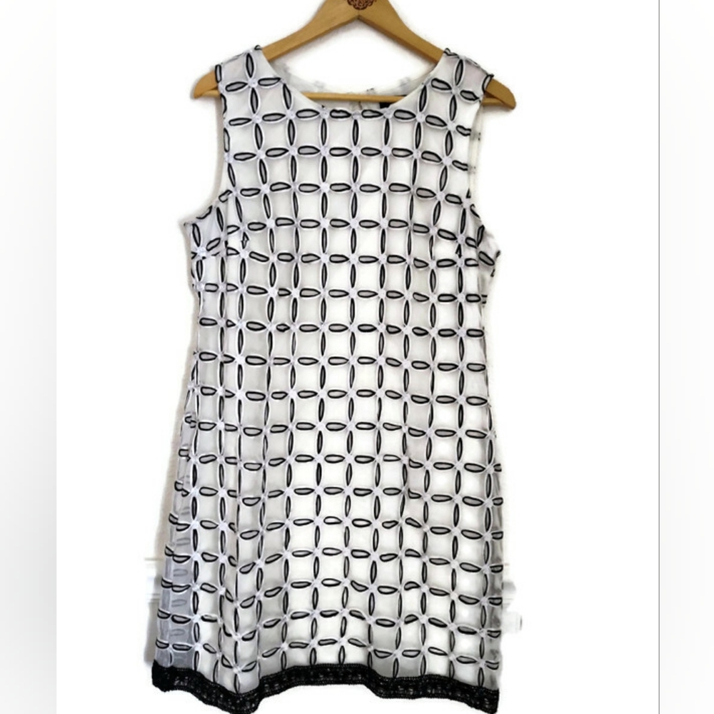 SL Fashion Dress Retro Look Lined Size 16